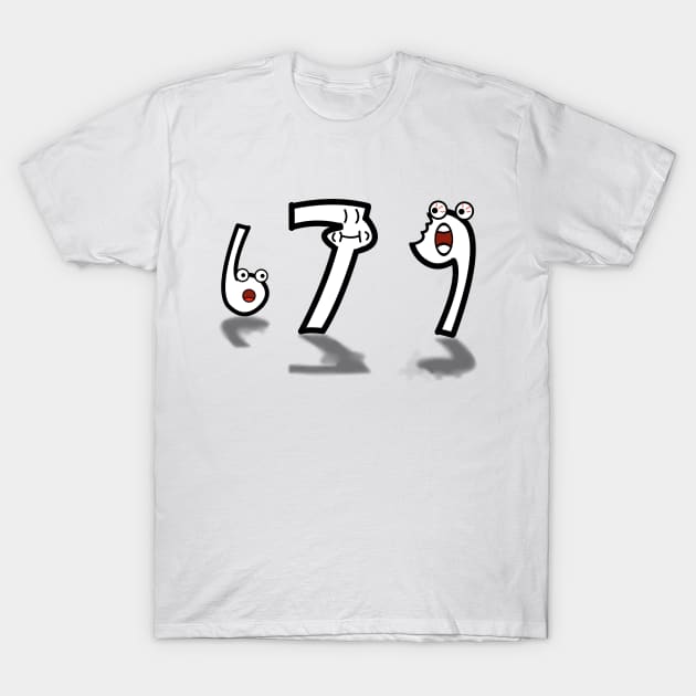 7 Ate 9 T-Shirt by JacCal Brothers